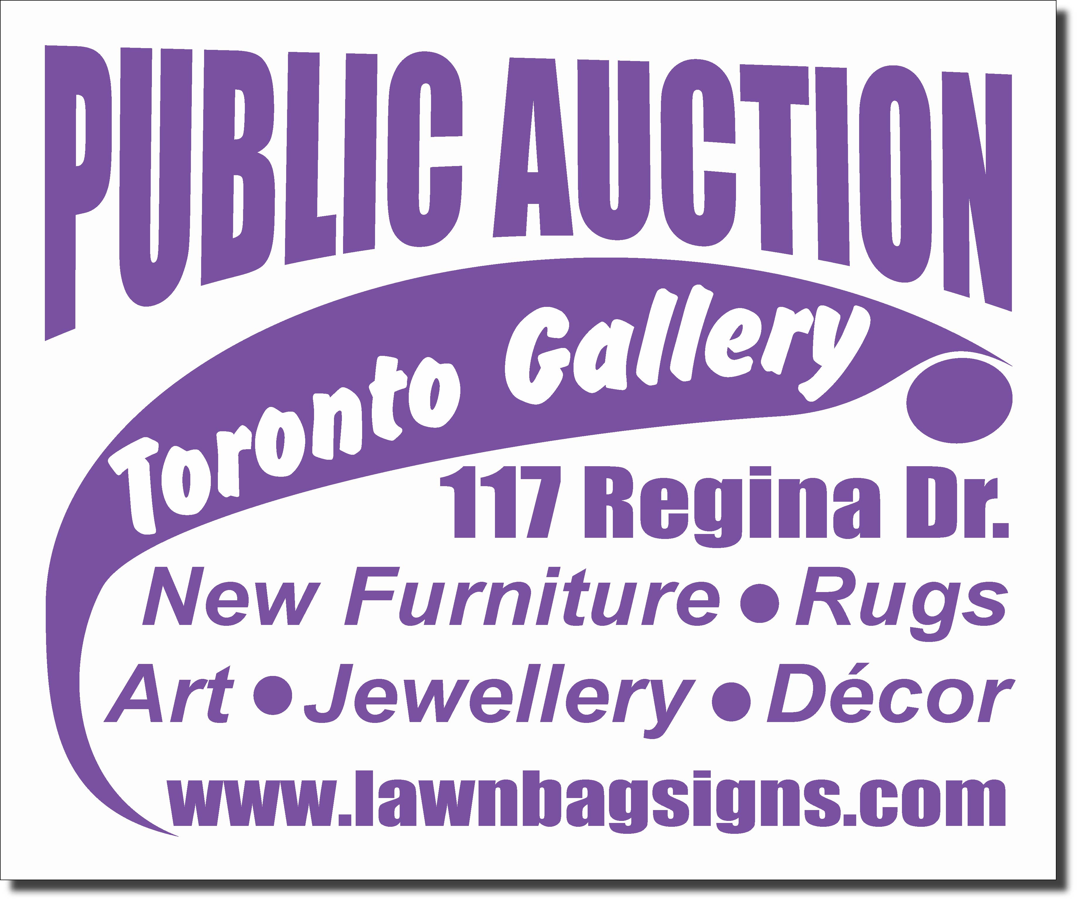 Toronto Gallery 24 x 20 Lawn Bag